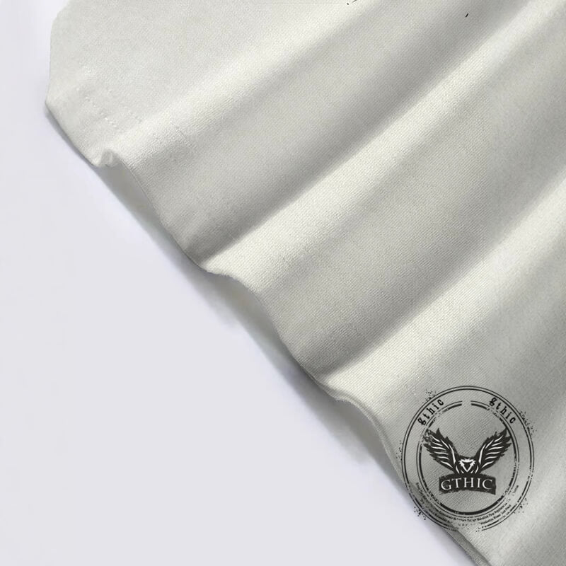 Vintage 1776 American Flag Print Crew Neck T-Shirt