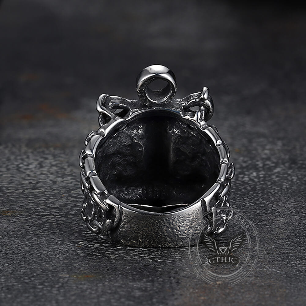 Vintage Anchor Chain Stainless Steel Marine Ring