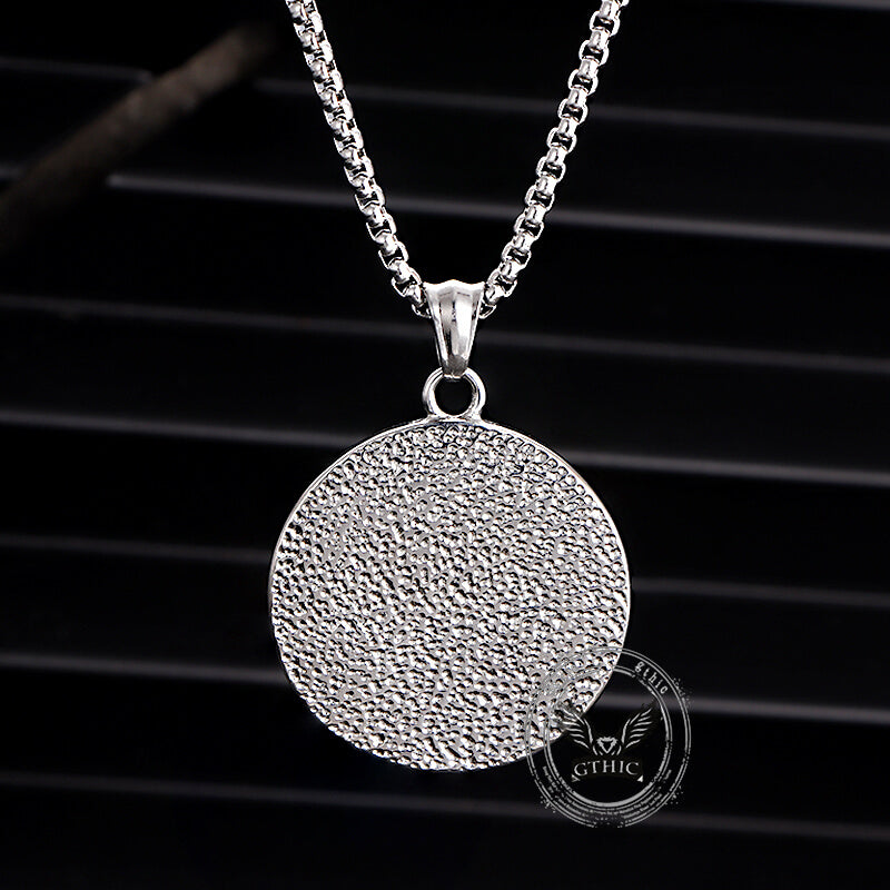 Vintage Anubis Ankh Cross Stainless Steel Pendant