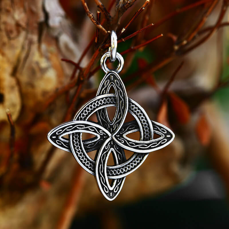 Vintage Celtic Knot Stainless Steel Pendant | Gthic.com