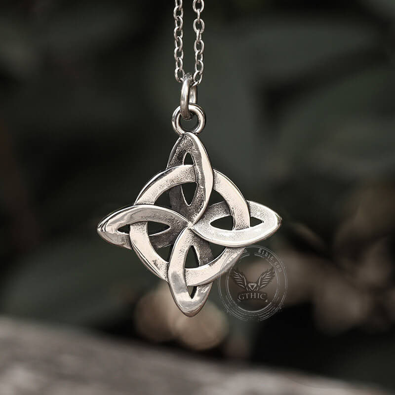 Vintage Celtic Knot Stainless Steel Pendant | Gthic.com