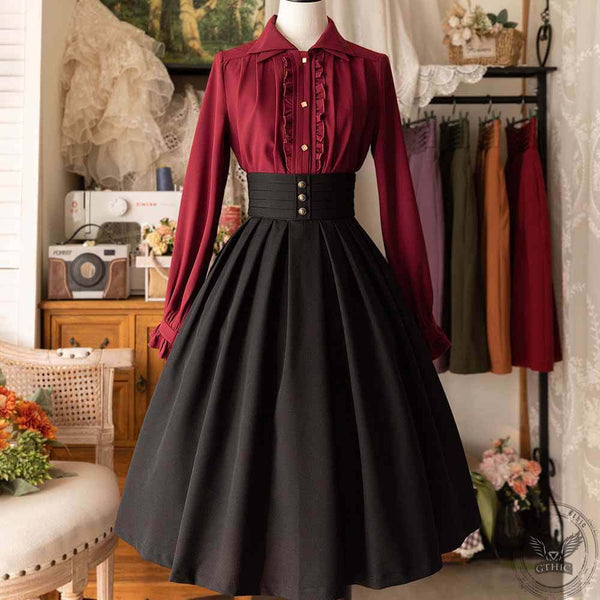 Vintage Court Style Elegant Shirt