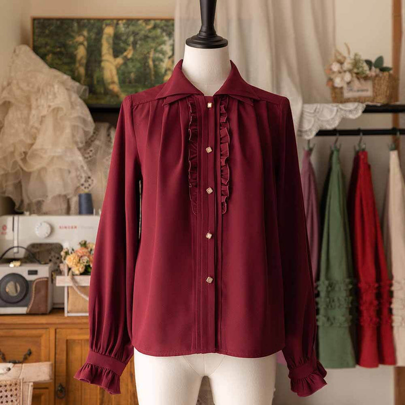 Vintage Court Style Elegant Shirt