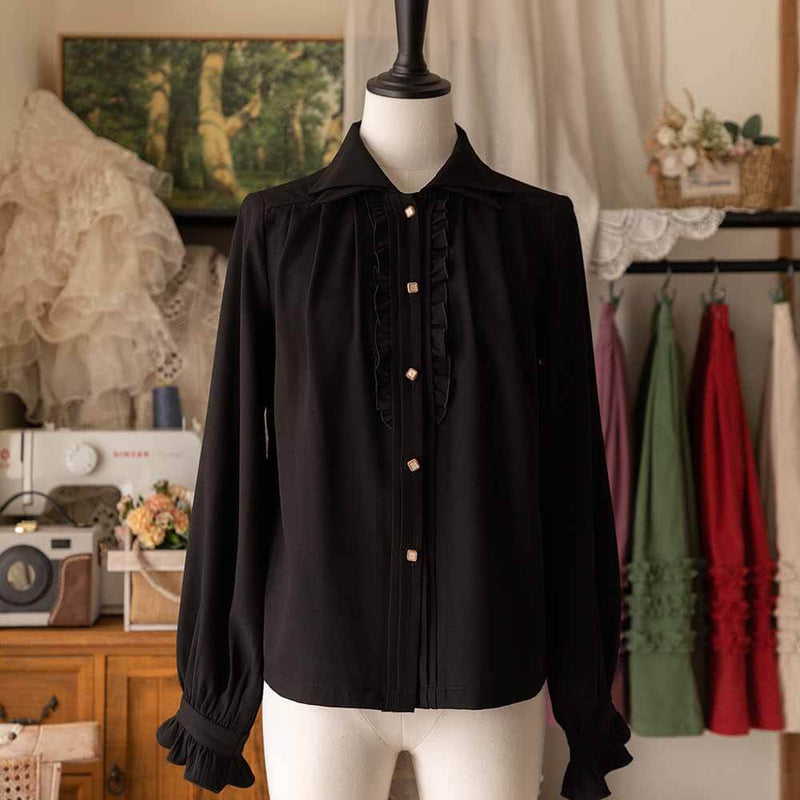 Vintage Court Style Elegant Shirt