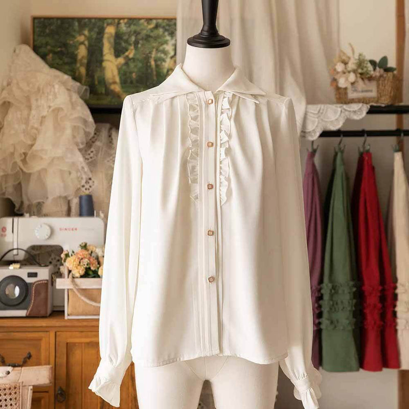 Vintage Court Style Elegant Shirt