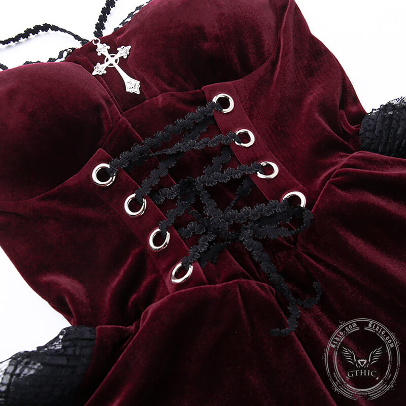 Vintage Cross Lolita Gothic Dress