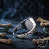 Vintage Devil Eye Stainless Steel Ring