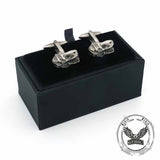 Vintage Dinosaur Skull Copper Cufflinks 02 | Gthic.com