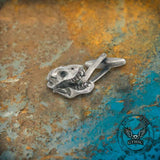 Vintage Dinosaur Skull Copper Cufflinks