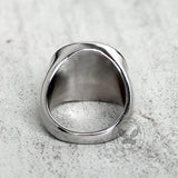 Vintage Dragon Head Pattern Stainless Steel Ring