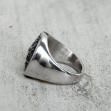 Vintage Dragon Head Pattern Stainless Steel Ring