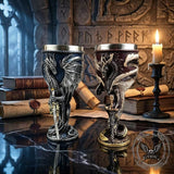 Vintage Dragon Sword Stainless Steel Gothic Wine Goblet