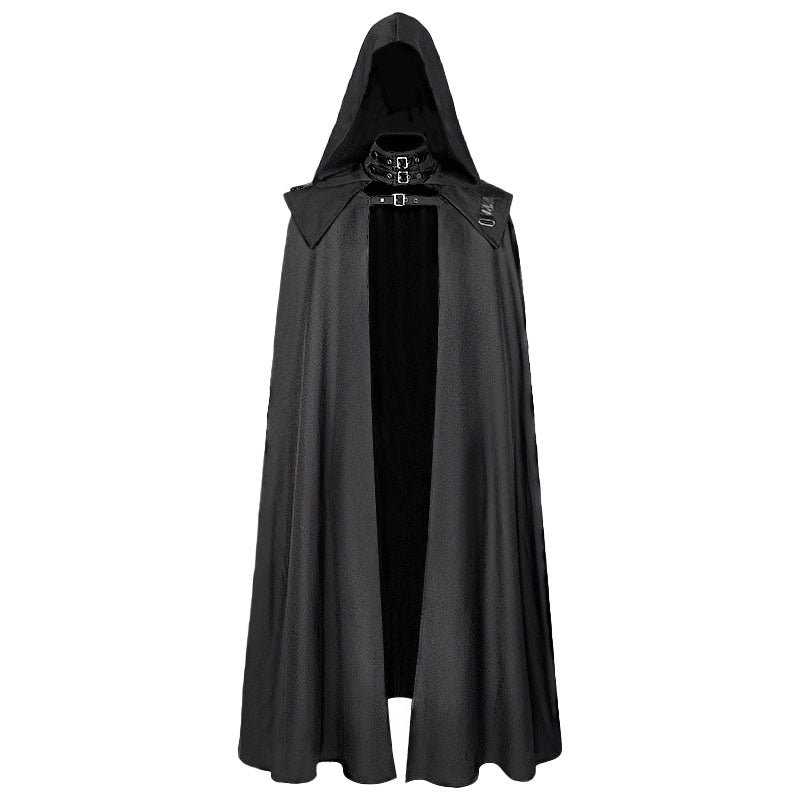 Gothic Wizard Assassin Hooded Cloak