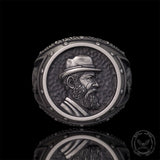 Vintage Explorer Elephant Sterling Silver Ring | Gthic.com