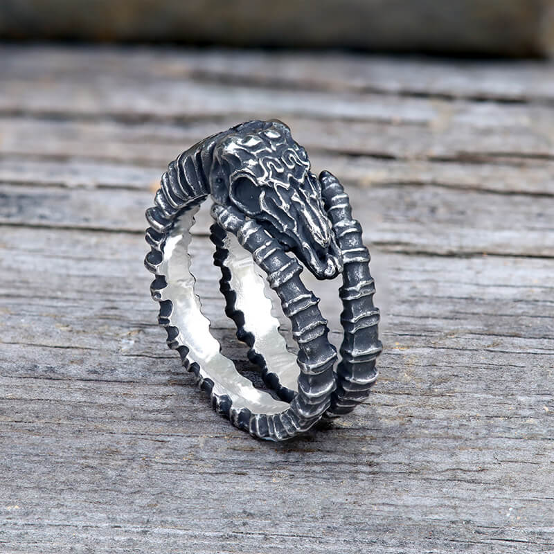 vintage_goat_head_skull_stainless_steel_open_ring_gthic