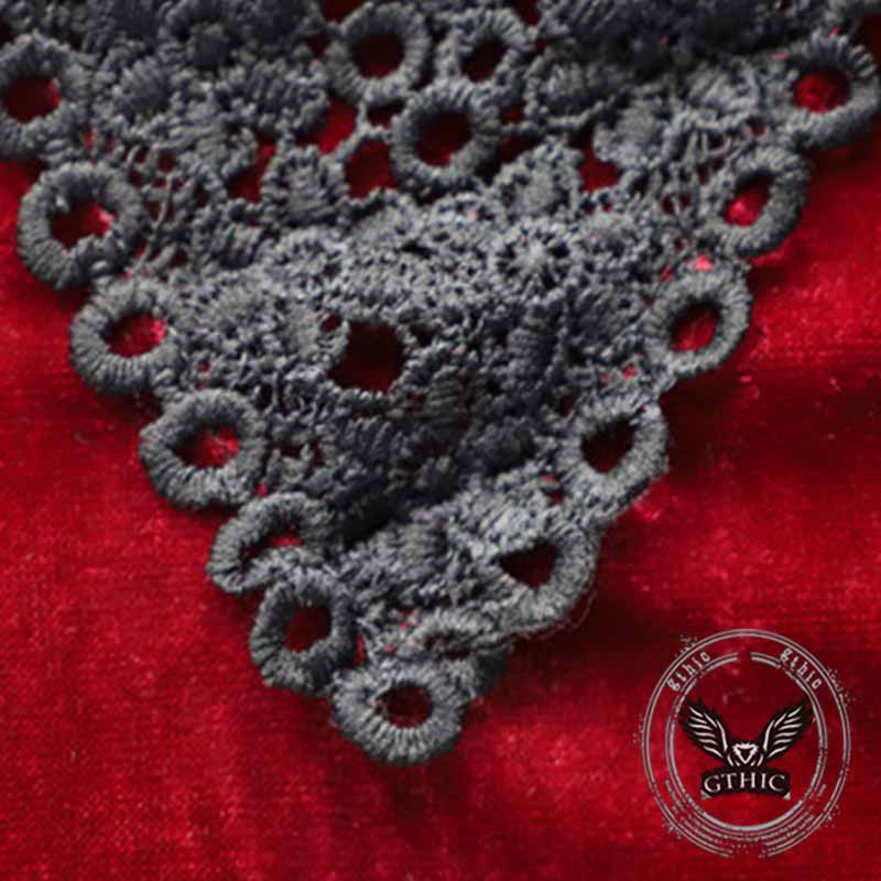 Vintage Gold Velvet Back Lace-Up Sleeveless Dress