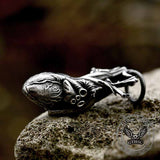 Vintage Heart Shape Stainless Steel Pendant