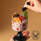 Vintage Highball Glass Crystal Essential Oil Figurine