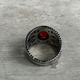 Vintage Hollow Design Stainless Steel Snake Ring