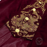 Vintage Medieval-Style Long Tailcoat Costume