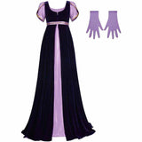 Vintage Medieval Ball Colorblock Dress Set | Gthic.com