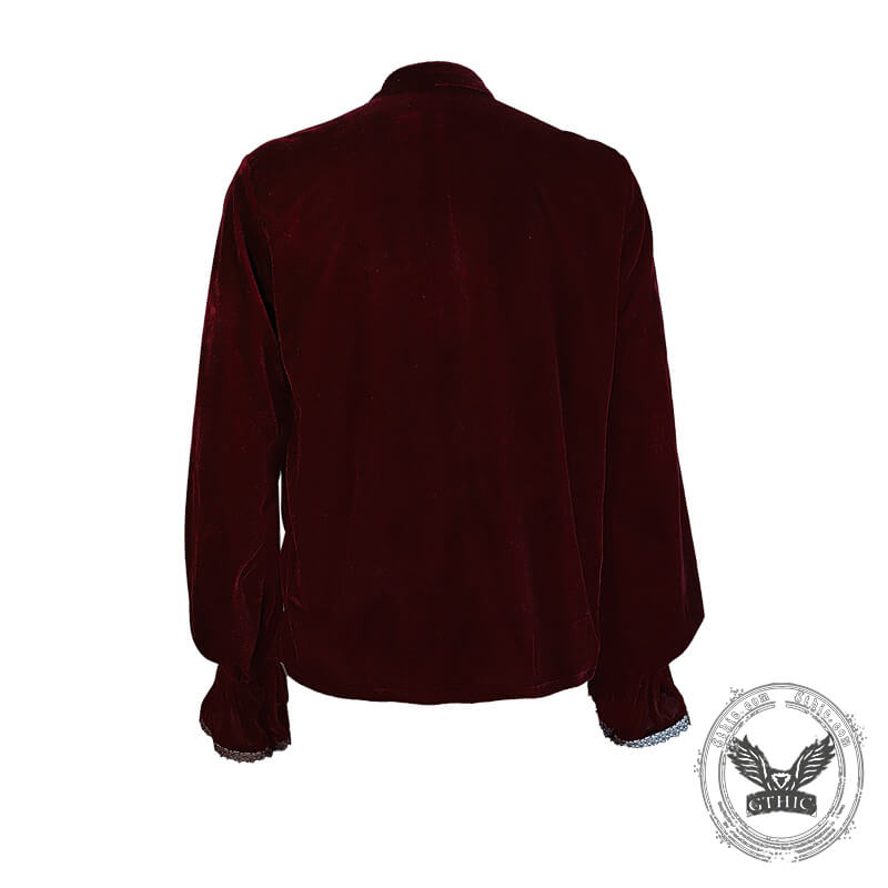 Vintage Medieval Count Polyester Shirt | Gthic.com