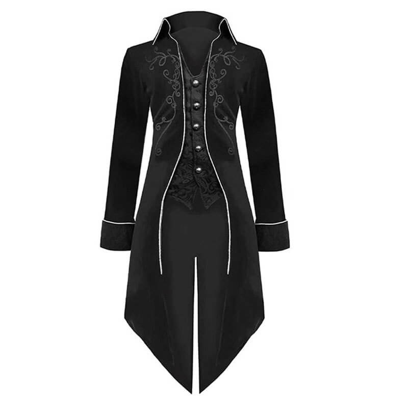 Vintage Medieval Halloween Costume Tailcoat | Gthic.com