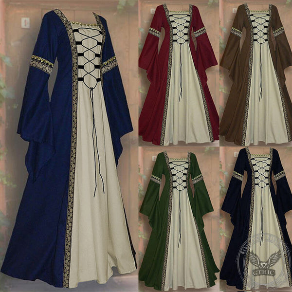 Vintage Medieval Spandex Costume Dress | Gthic.com