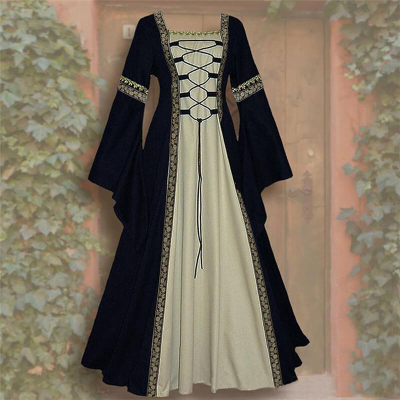 Vintage Medieval Spandex Costume Dress GTHIC Vintage Medieval Spandex Costume Dress GTHIC