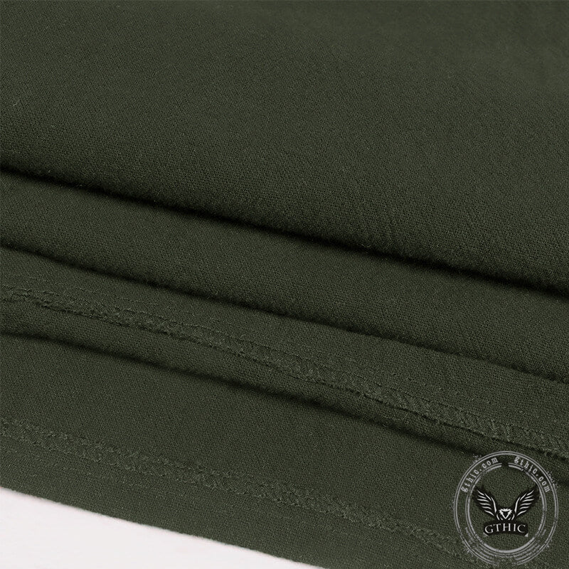 Vintage Medieval Strapped Warrior Belt Shirt | Gthic.com