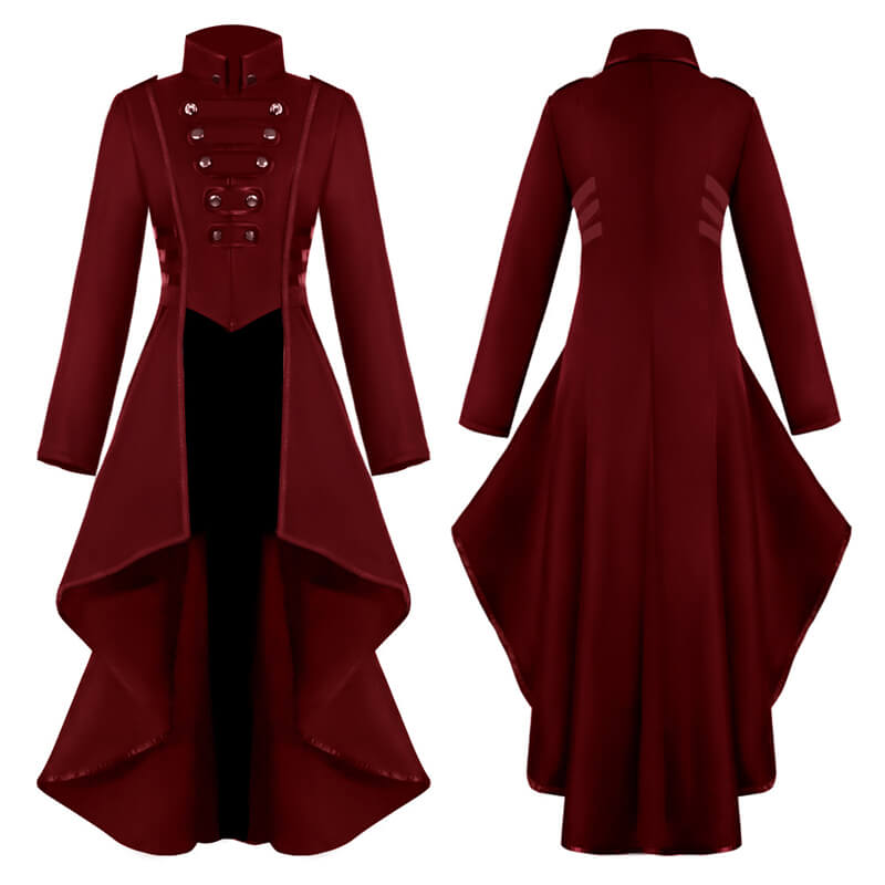 Vintage Medieval Women Tailcoat Halloween Costume | Gthic.com