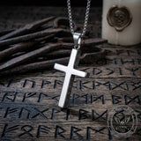 Vintage Multi-Cross Stainless Steel Religious Pendant