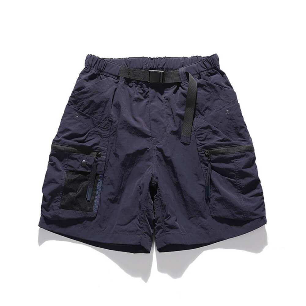 Vintage Multi-Pocket Loose Casual Cargo Shorts