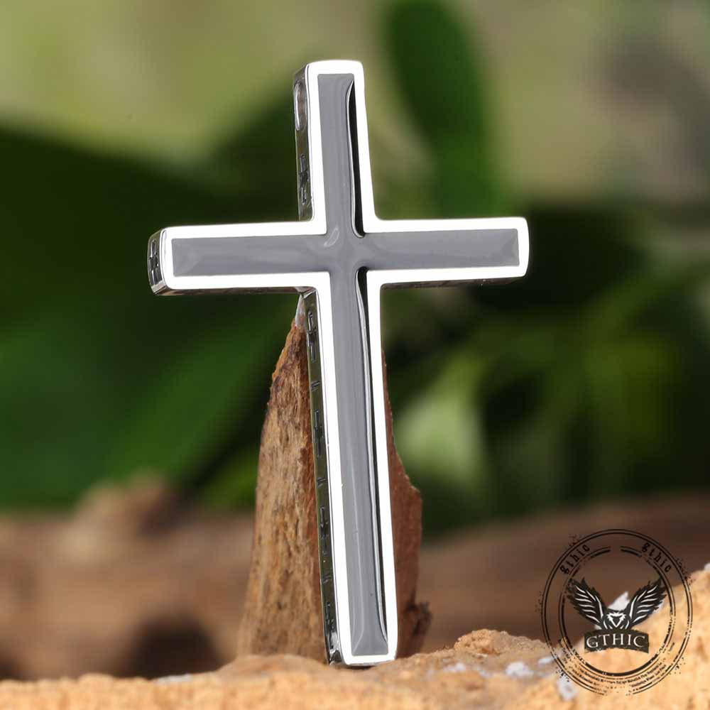 Vintage Multiple Cross Stainless Steel Pendant