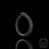 Vintage Ouroboros Sterling Silver Spinner Ring | Gthic.com