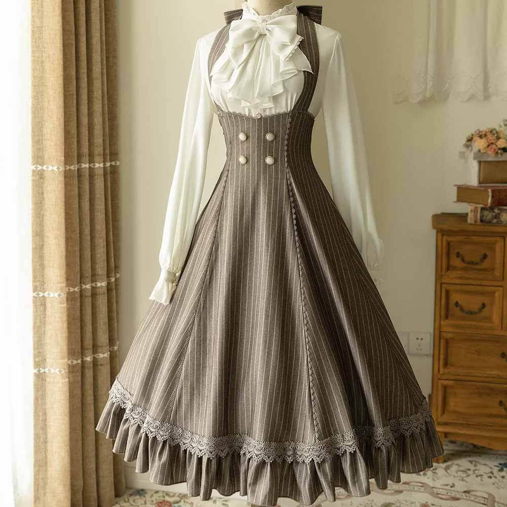 Vintage Palace Halter Neck Lolita Dress