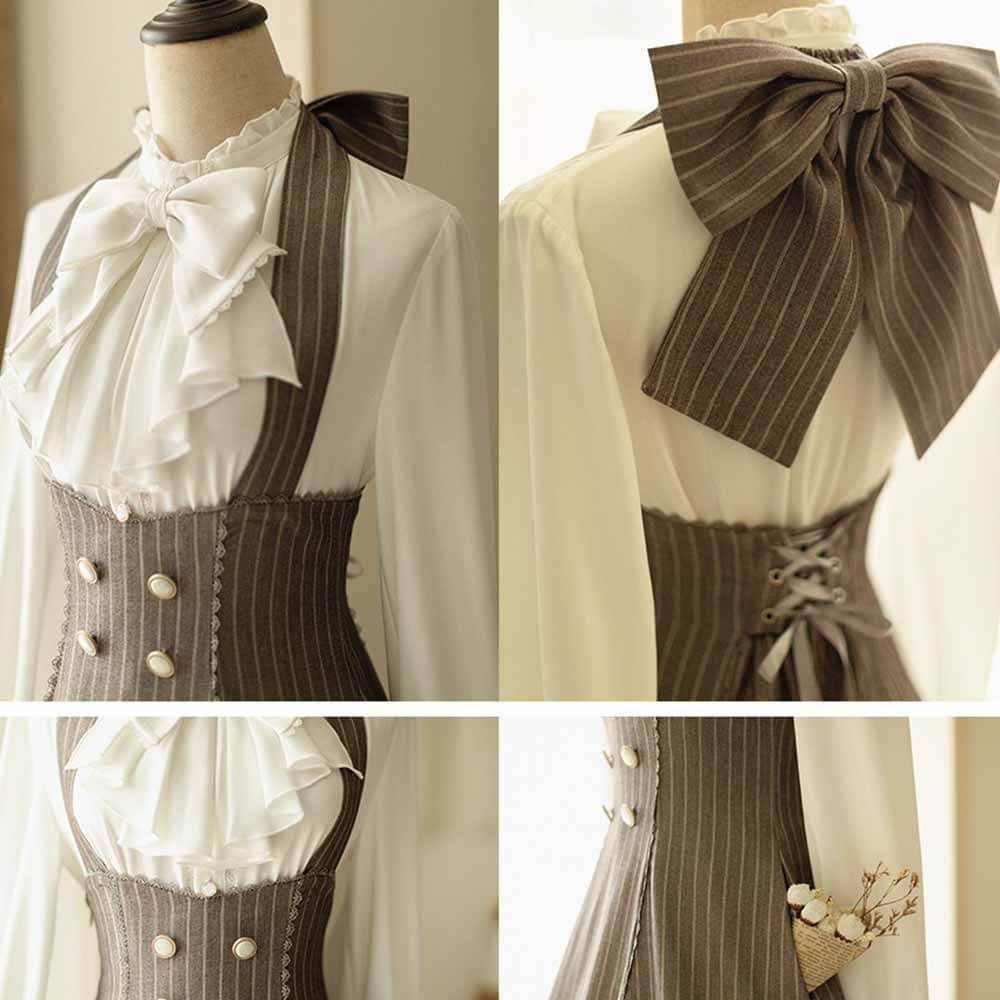 Vintage Palace Halter Neck Lolita Dress