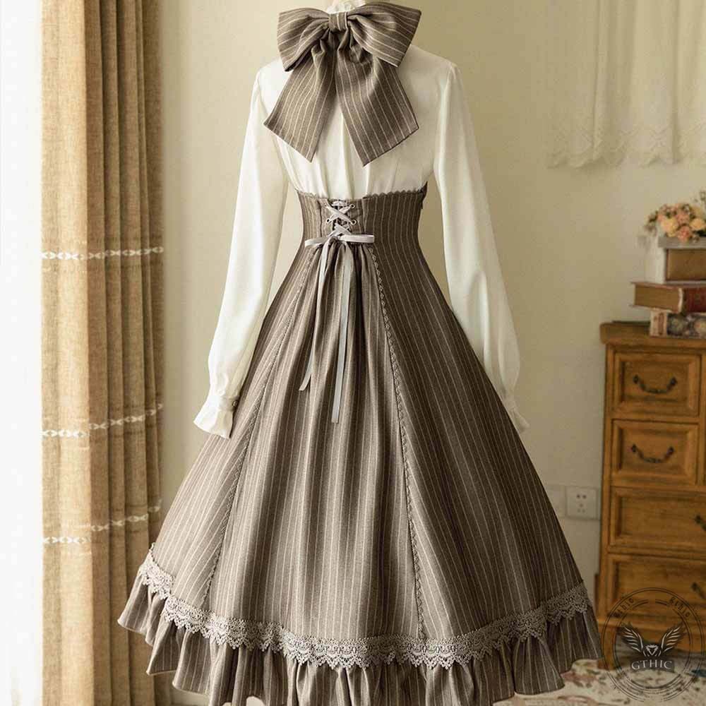 Vintage Palace Halter Neck Lolita Dress