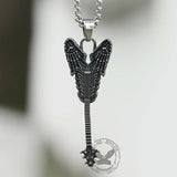 Vintage Rock Guitar Stainless Steel Pendant | Gthic.com