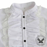 Vintage Ruffled Pirate Cosplay Steampunk Shirt