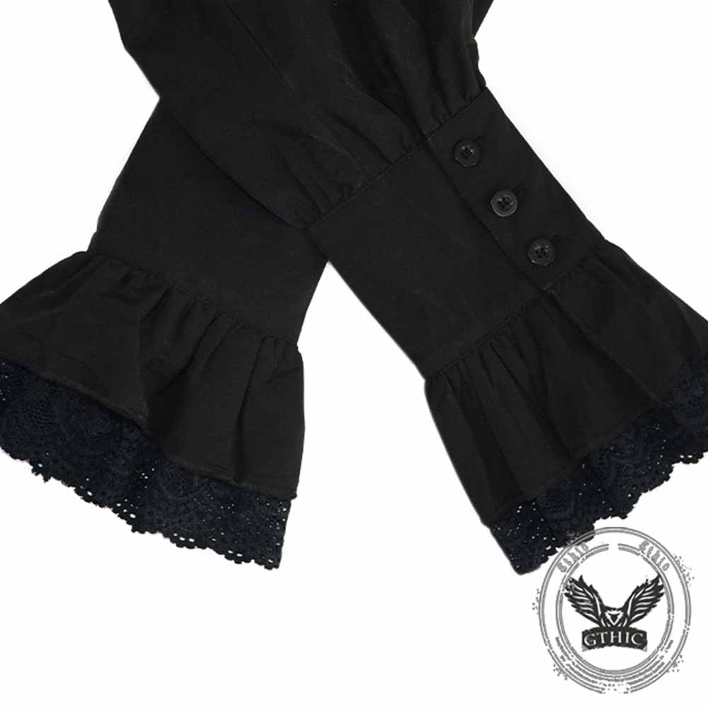 Vintage Ruffled Pirate Cosplay Steampunk Shirt