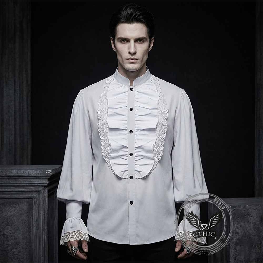 Vintage Ruffled Pirate Cosplay Steampunk Shirt | Gthic.com