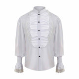 Vintage Ruffled Pirate Cosplay Steampunk Shirt