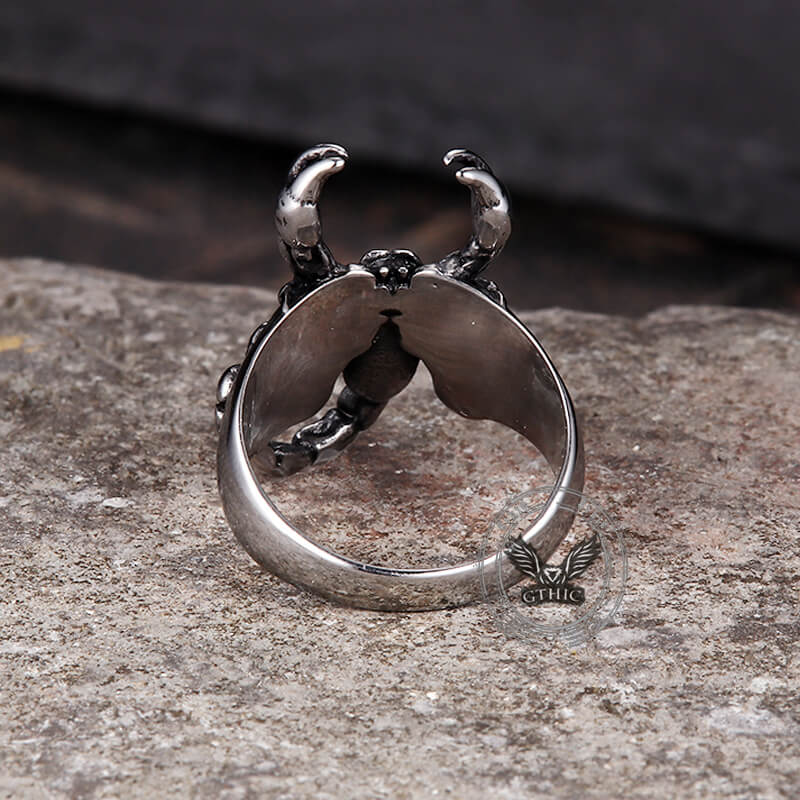 Vintage Scorpion Stainless Steel Animal Ring