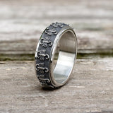 Vintage Scorpion Stainless Steel Spinner Ring | Gthic.com