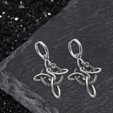 Vintage Snake Celtic Knot Stainless Steel Earrings | Gthic.com