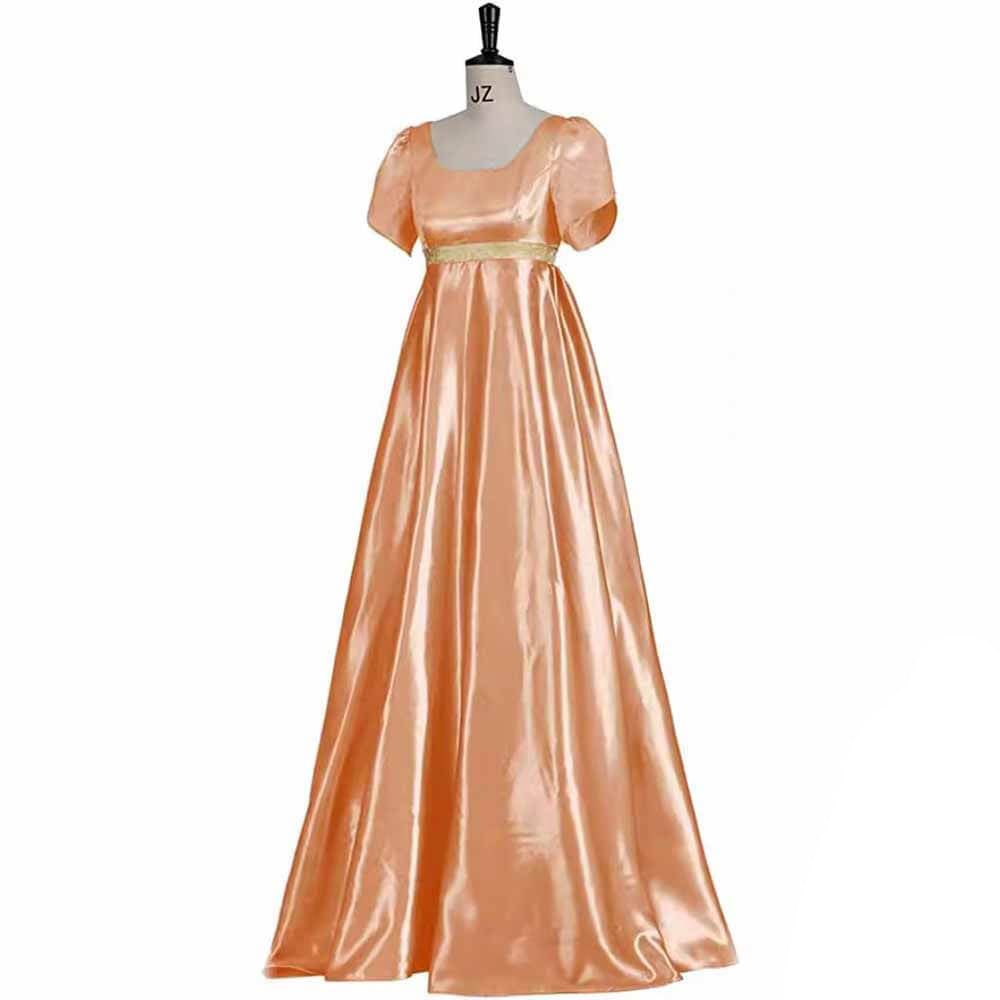 Vintage Solid Color High Waist Prom Gown Dress | Gthic.com