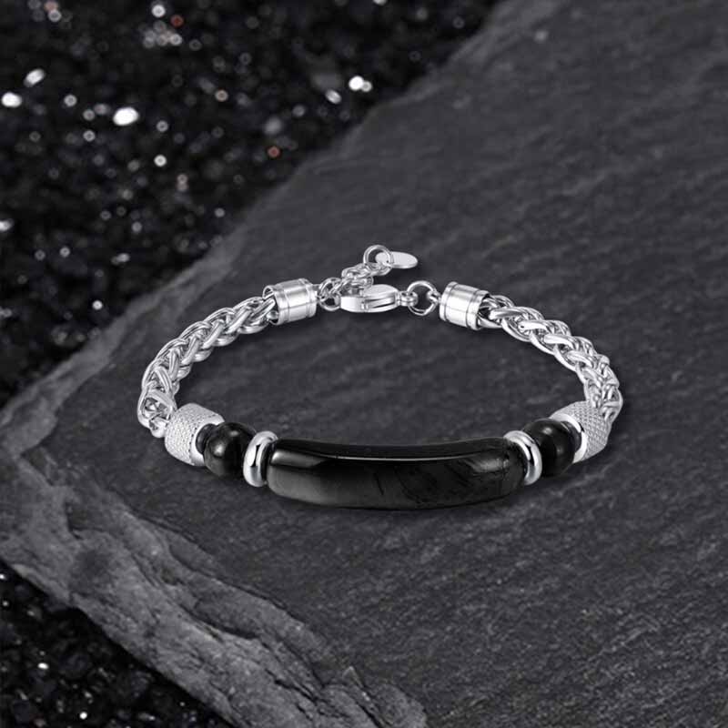 Vintage Splicing Tiger Eye Stainless Steel Bracelet 01 | Gthic.com