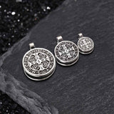 Vintage St. Benedict Medal Stainless Steel Pendant | Gthic.com