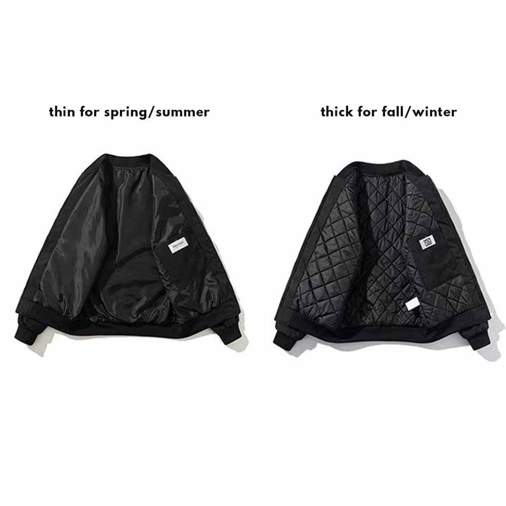 Vintage Tiger Embroidered Baseball Jacket – GTHIC